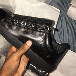 Balenciaga Arena Low Black (US 12)